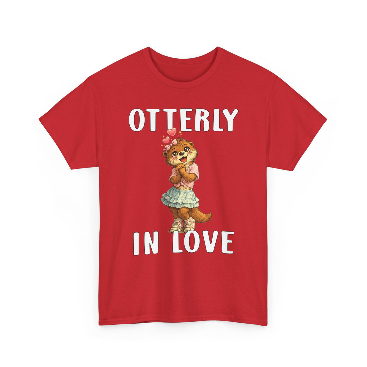 "Otterly In Love" Girl Tee - Otter Series