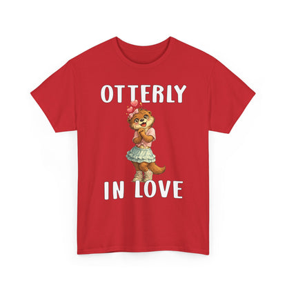 "Otterly In Love" Girl Tee - Otter Series