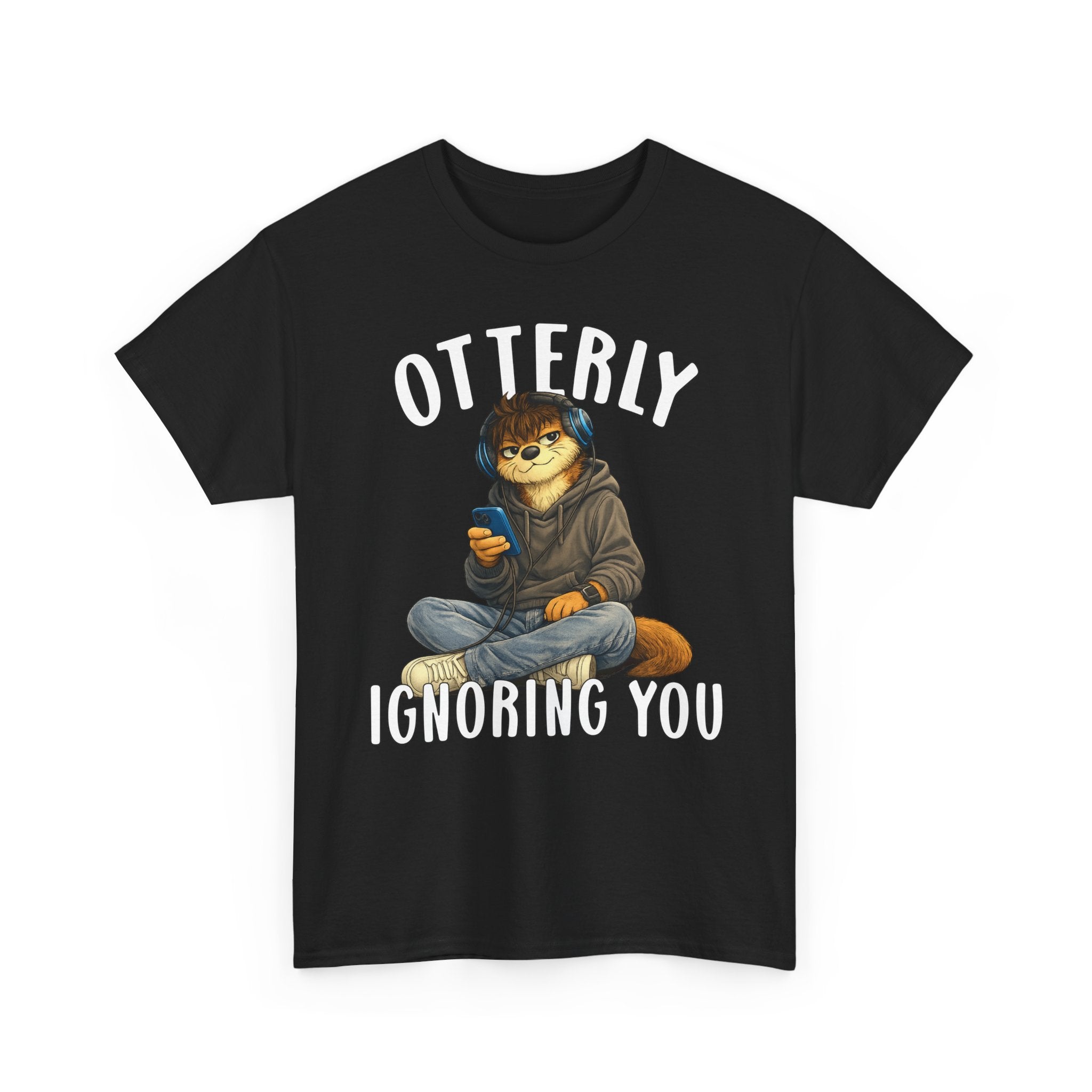 "Otterly Ignoring You" Teen Boy Tee - Otter Series
