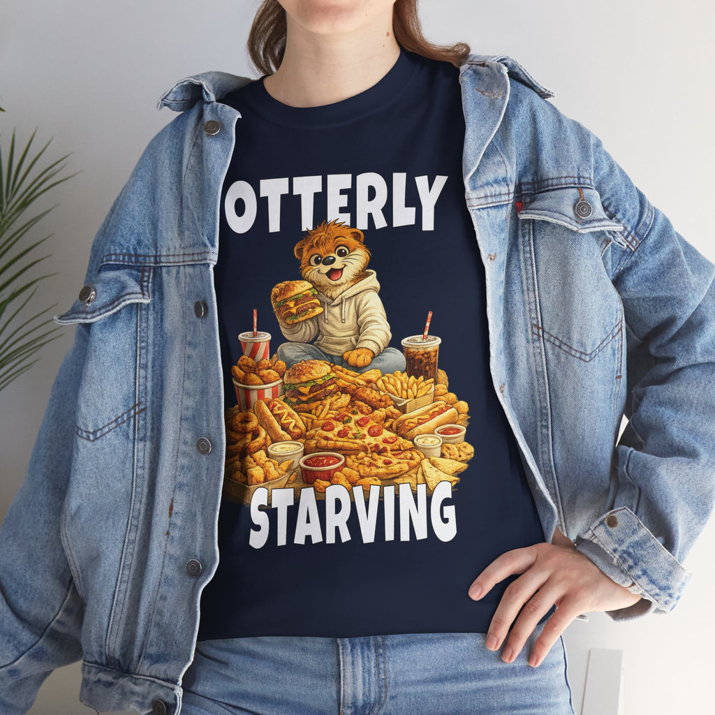 "Otterly Starving" Tee - Otter Series