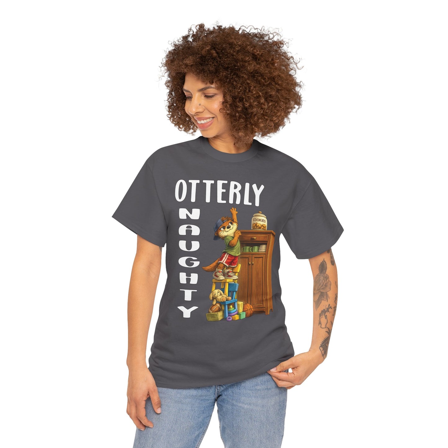 "Otterly Naughty" Tee - Otter series