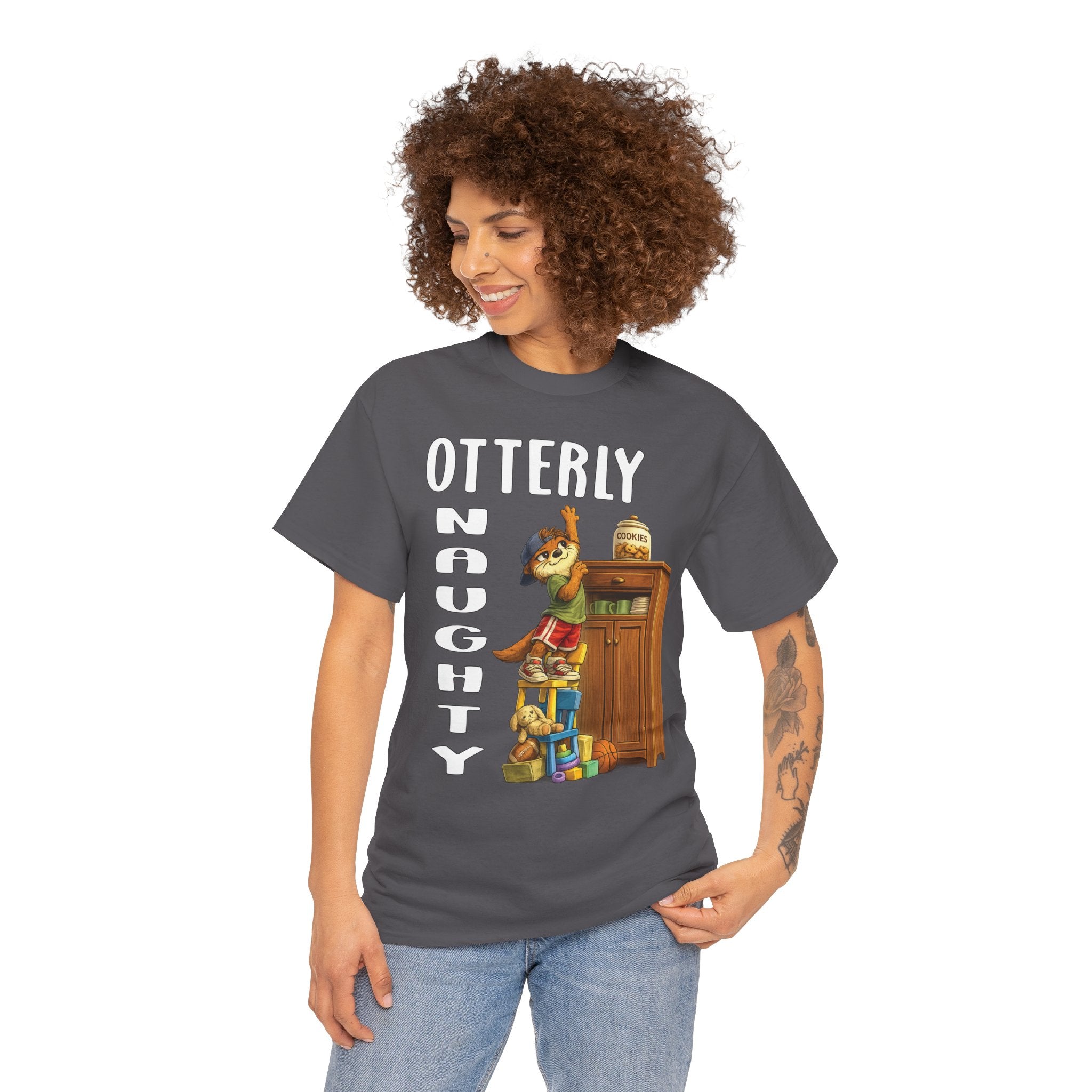 "Otterly Naughty" Tee - Otter series