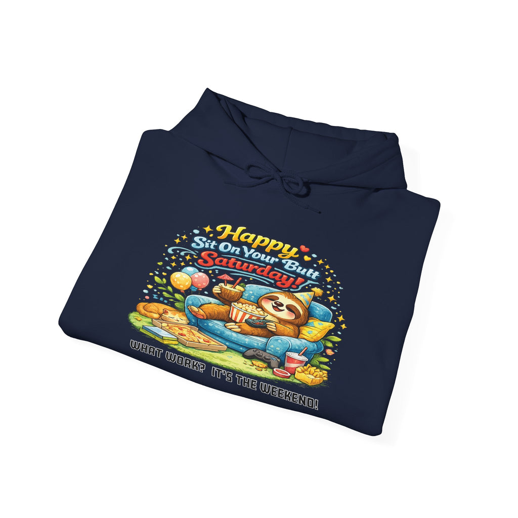 Saturday - Procrastination Sloth Series Hoodie