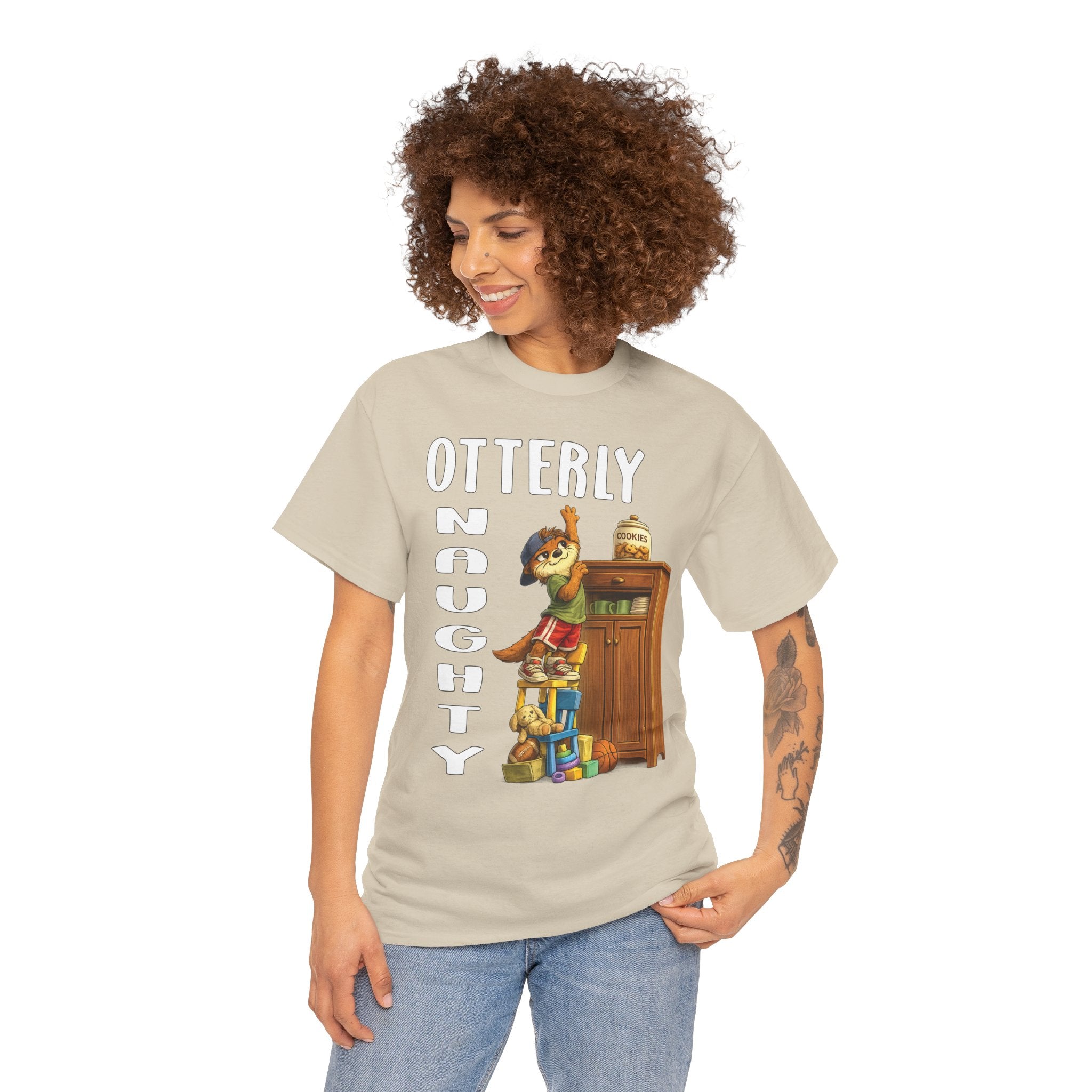 "Otterly Naughty" Tee - Otter series
