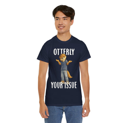 "Otterly Your Issue" Boy Tee - Otter Series