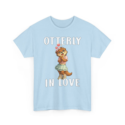 "Otterly In Love" Girl Tee - Otter Series