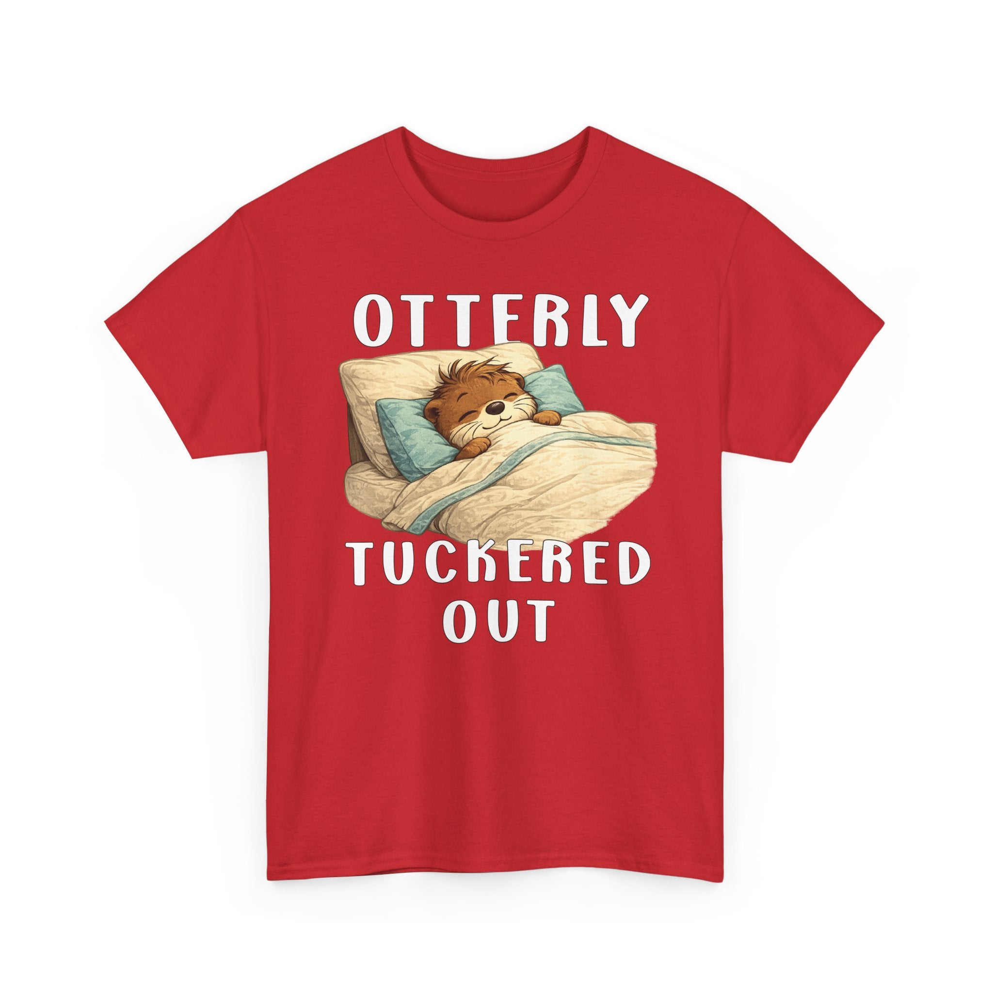 "Otterly Tuckered Out" Tee - Otter Series