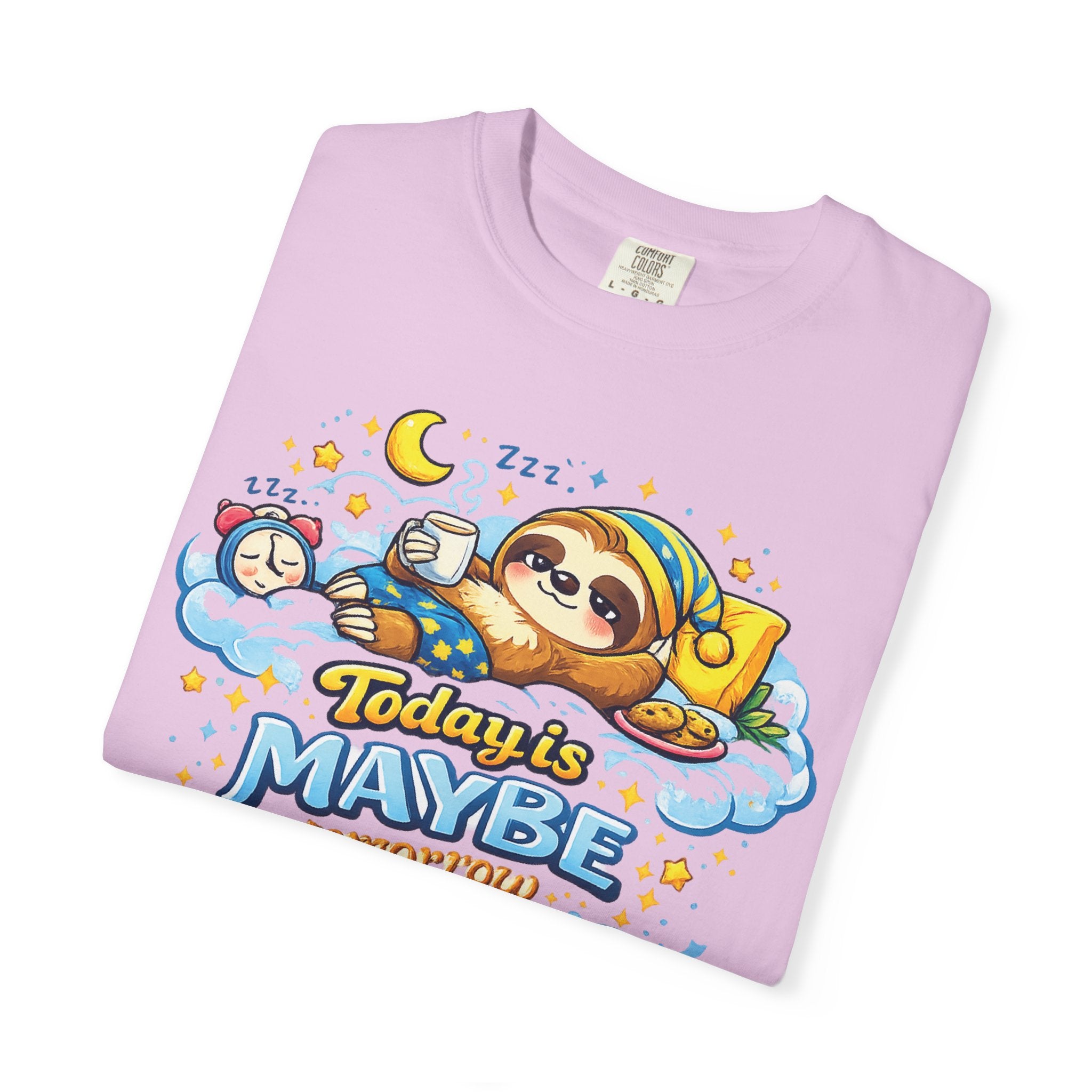 Monday - Procrastination Sloth Series T-shirt