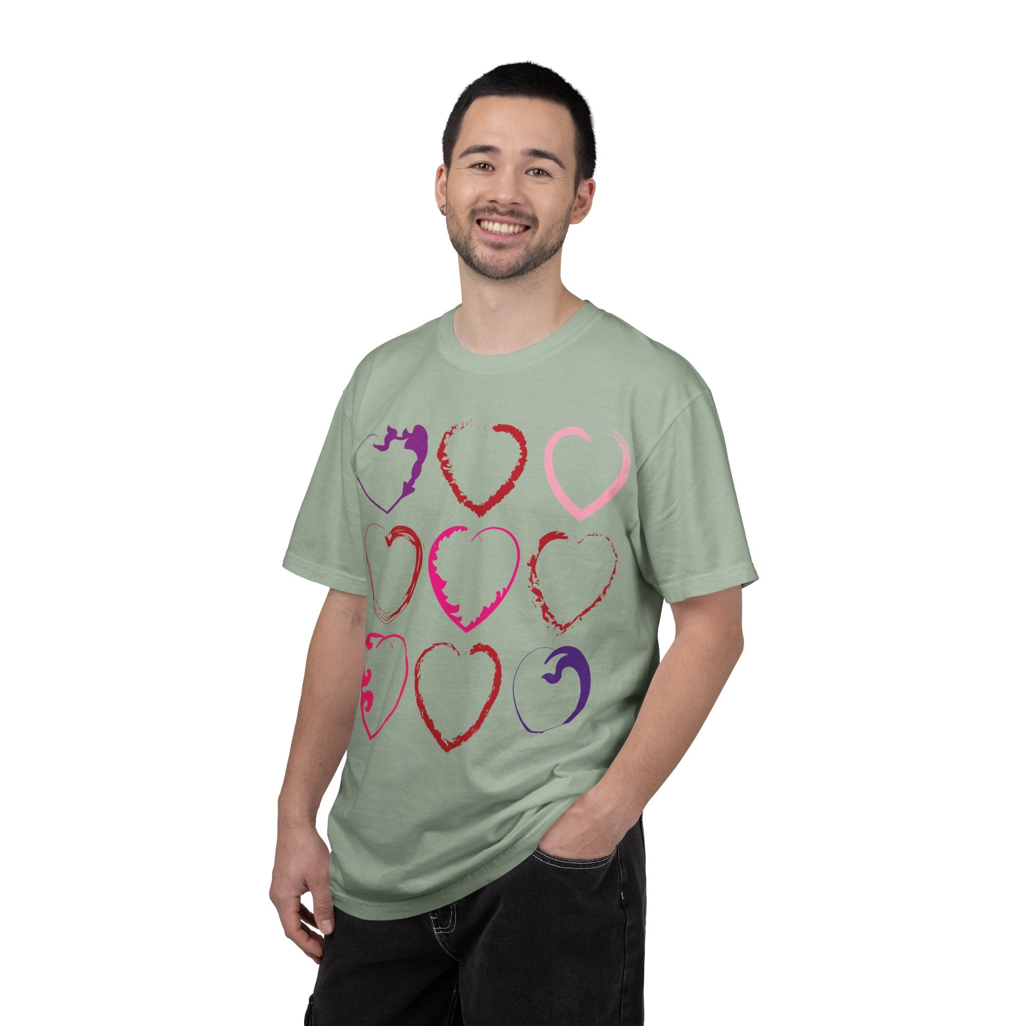 Nine Hearts Valentine's Day T-shirt