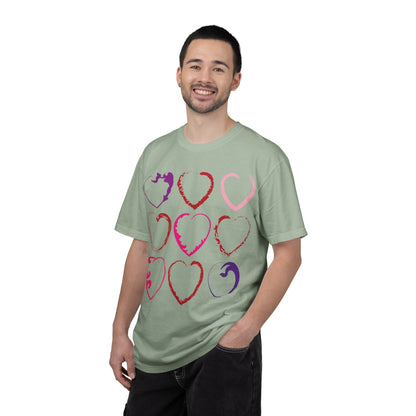 Nine Hearts Valentine's Day T-shirt