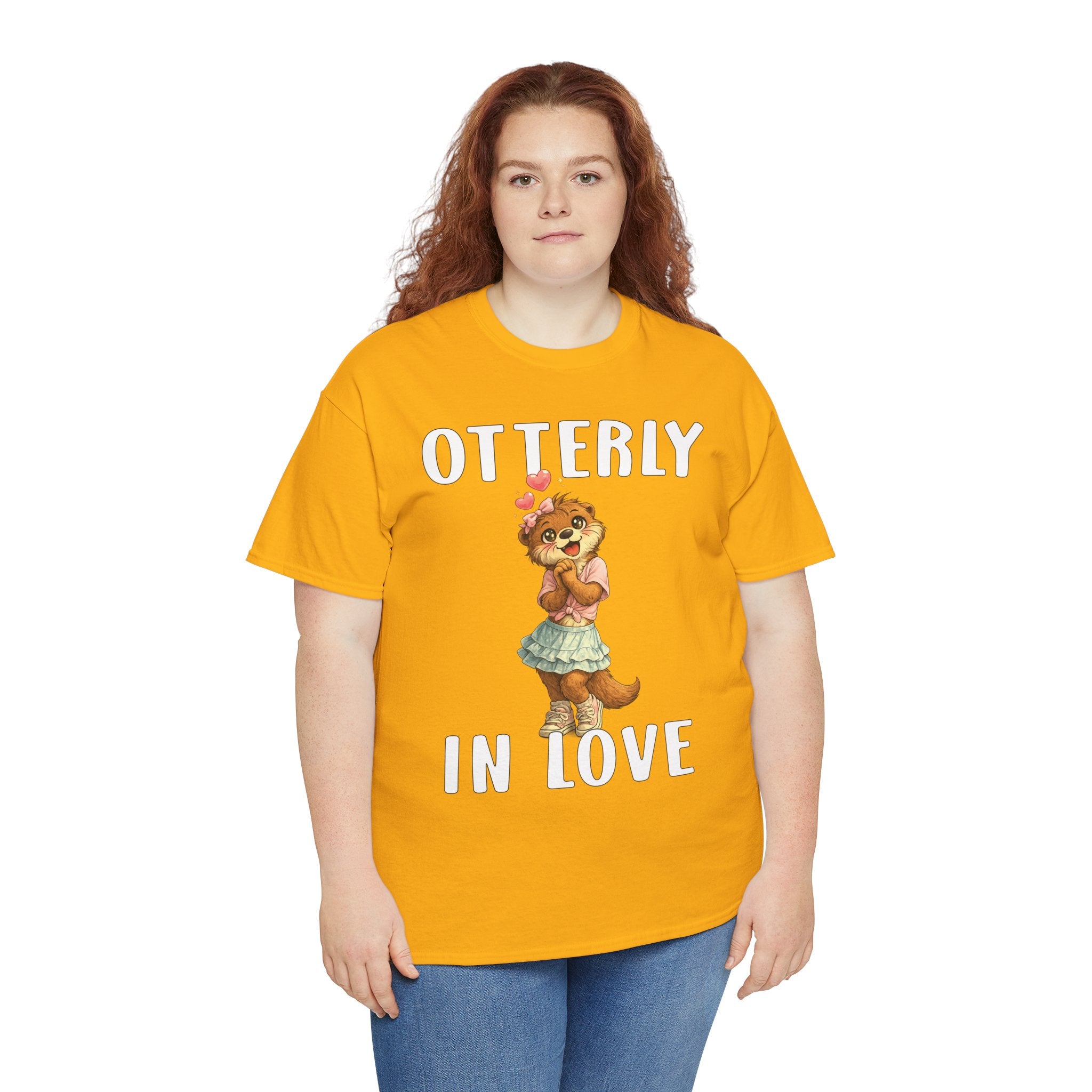 "Otterly In Love" Girl Tee - Otter Series