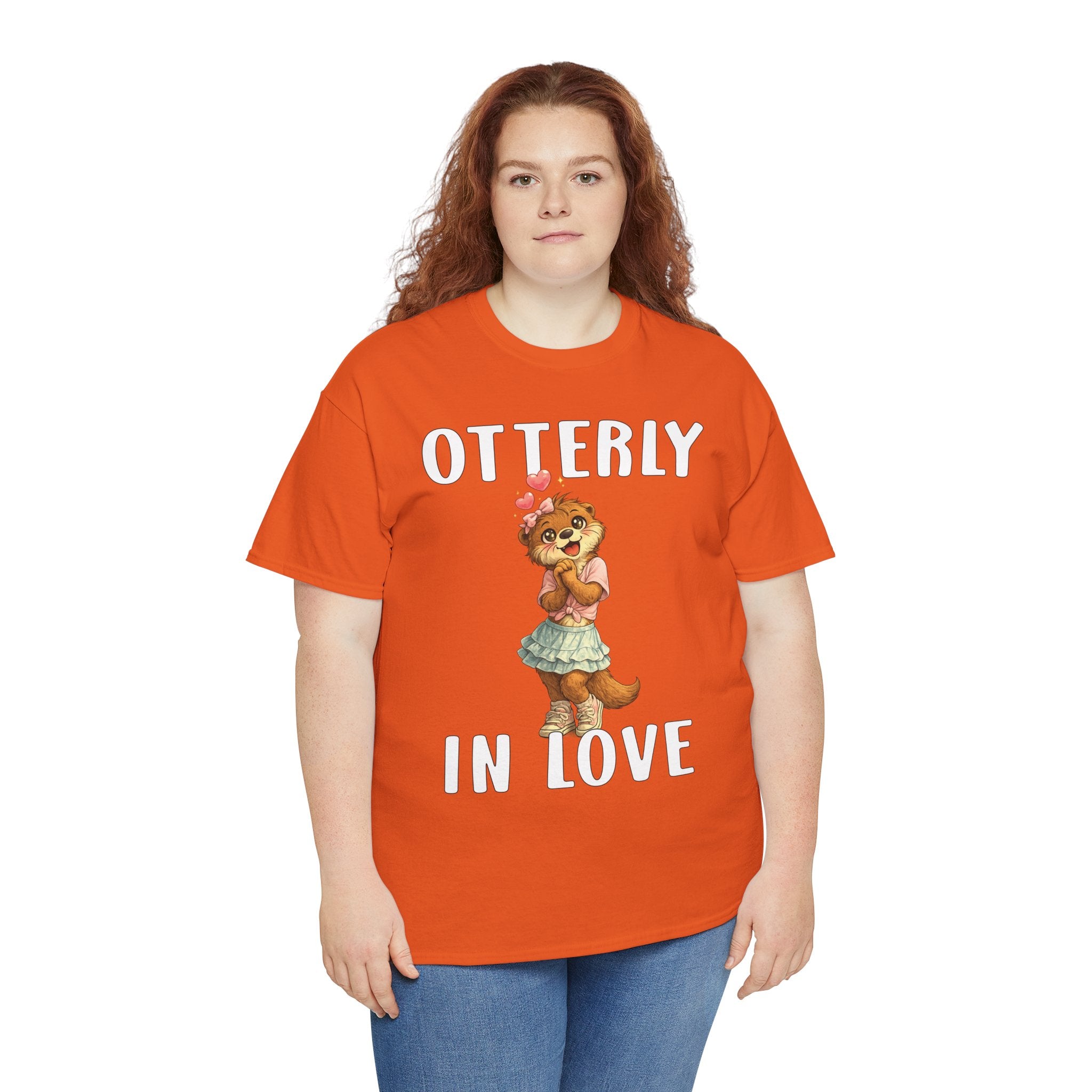 "Otterly In Love" Girl Tee - Otter Series