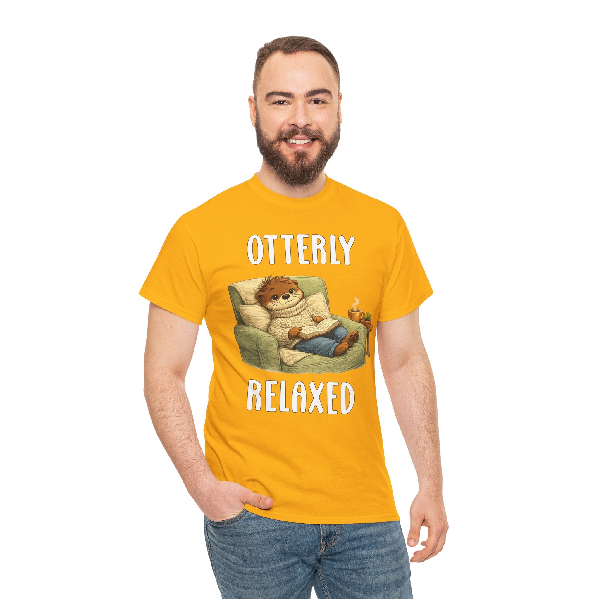 "Otterly Relaxed" Tee - Otter Series
