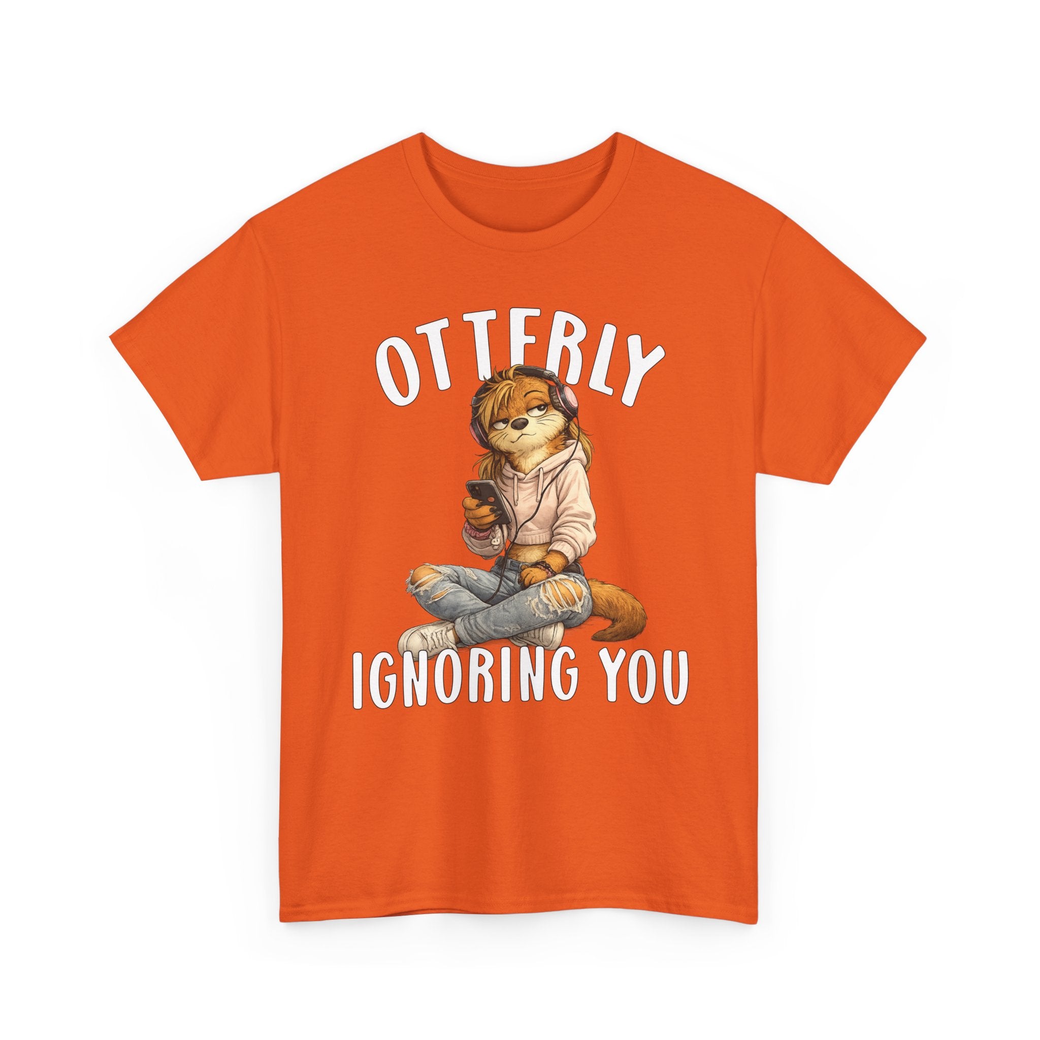 "Otterly Ignoring You" TeenGirl Tee - Otter Series