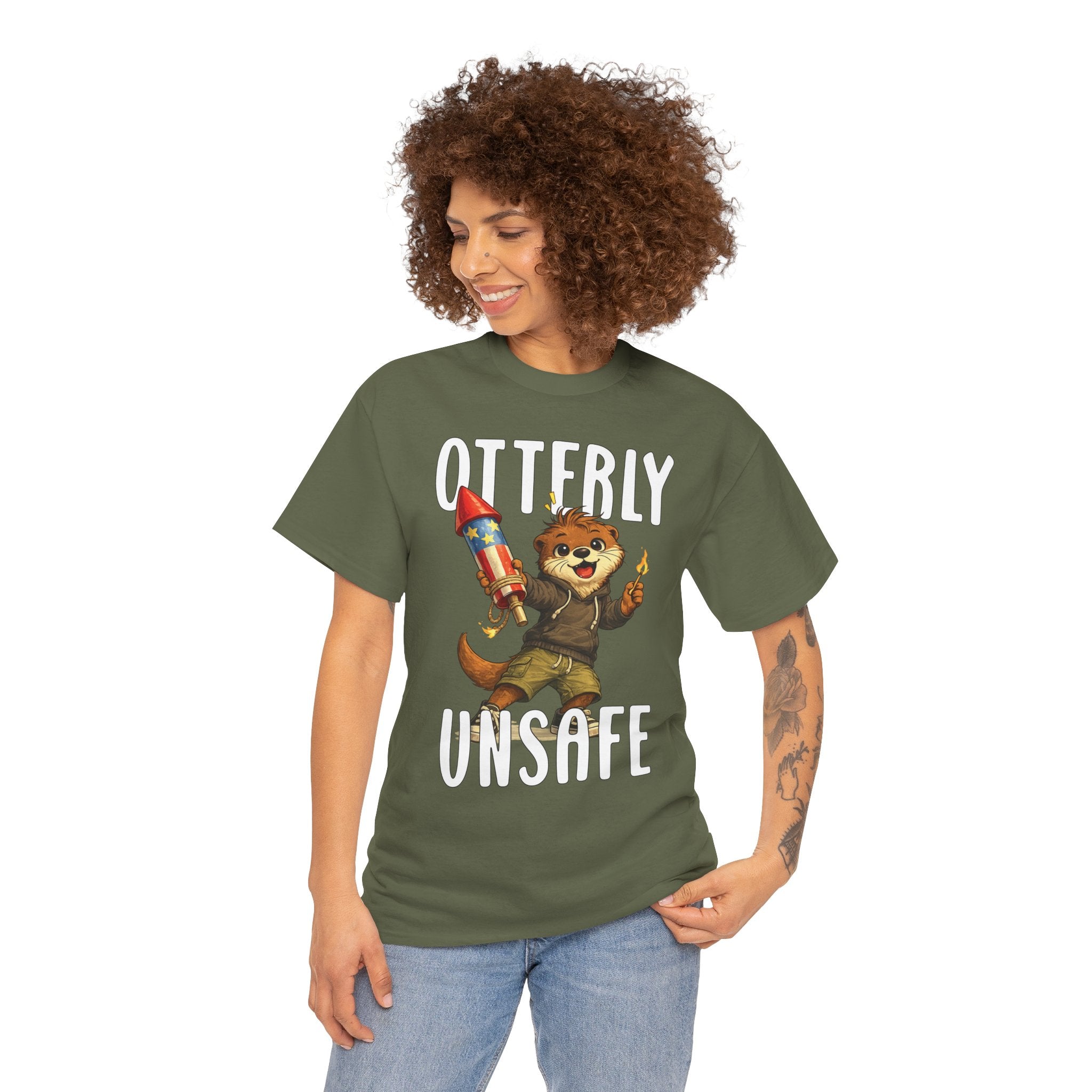 "Otterly Unsafe" Tee - Otter Series