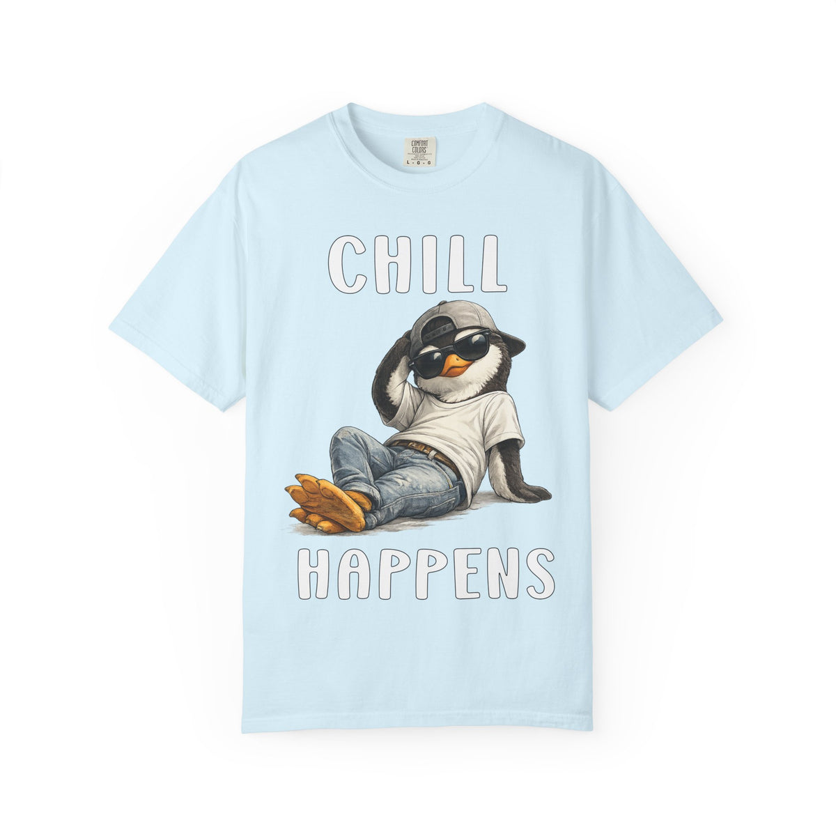 Chill Happens Boy T-shirt - Penguin Series