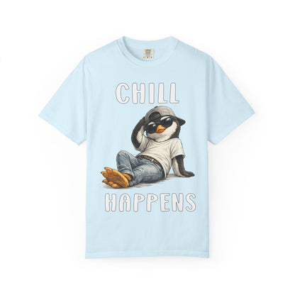 Chill Happens Boy T-shirt - Penguin Series