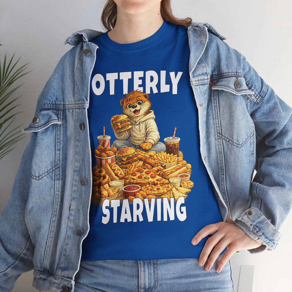 "Otterly Starving" Tee - Otter Series