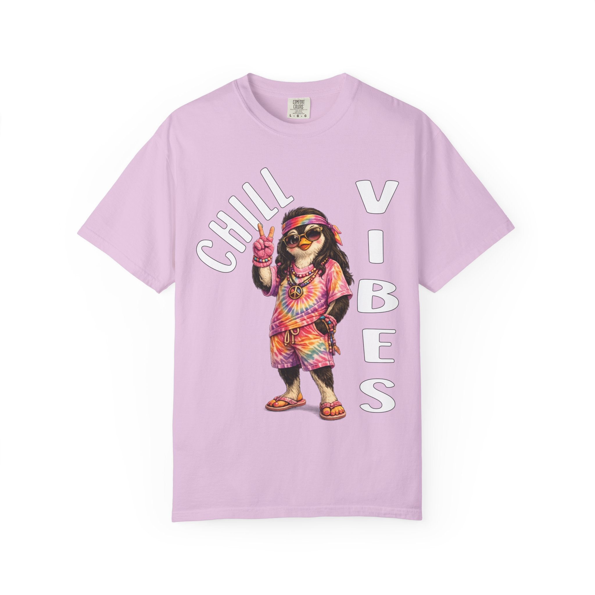 Chill Vibes Girl T-shirt - Penguin Series