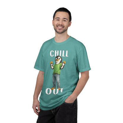 Chill Out Boy T-shirt - Penguin Series