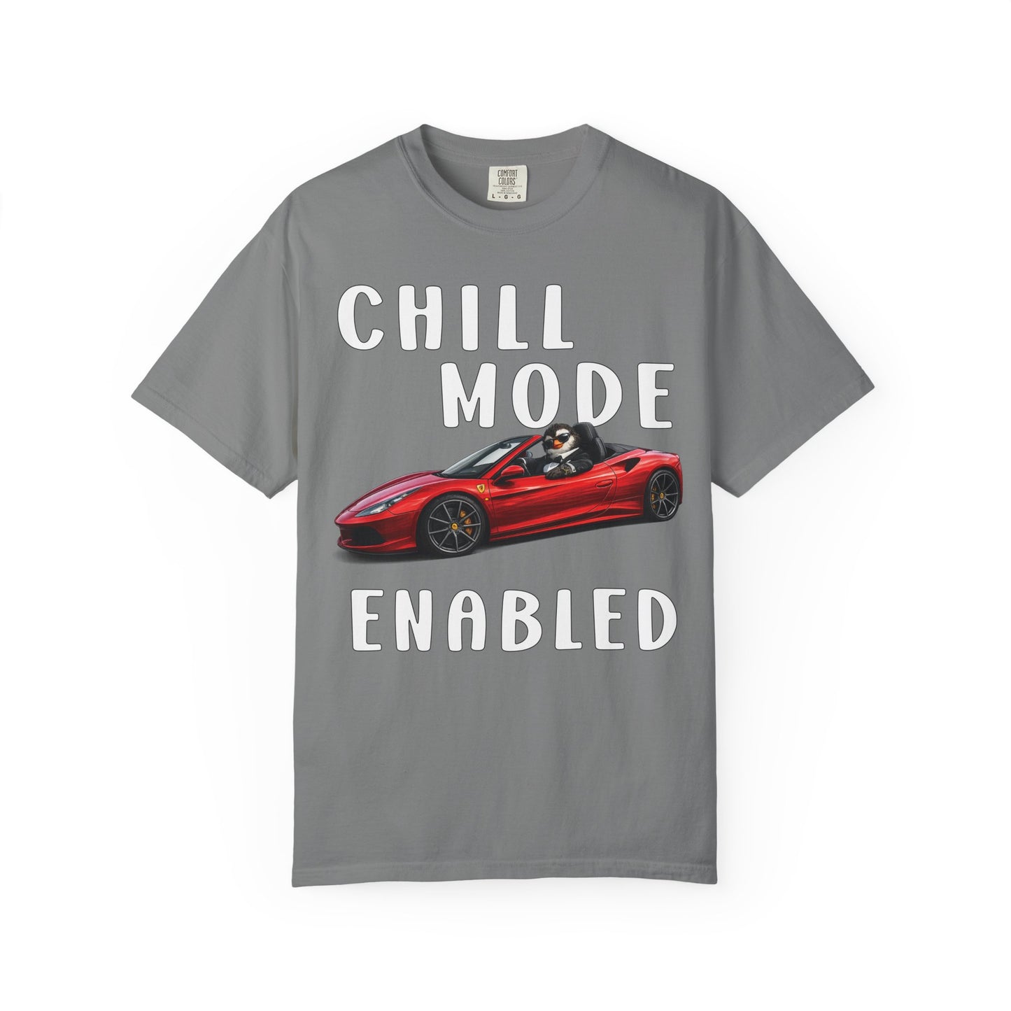 Chill Mode Enabled Boy T-shirt - Penguin Series