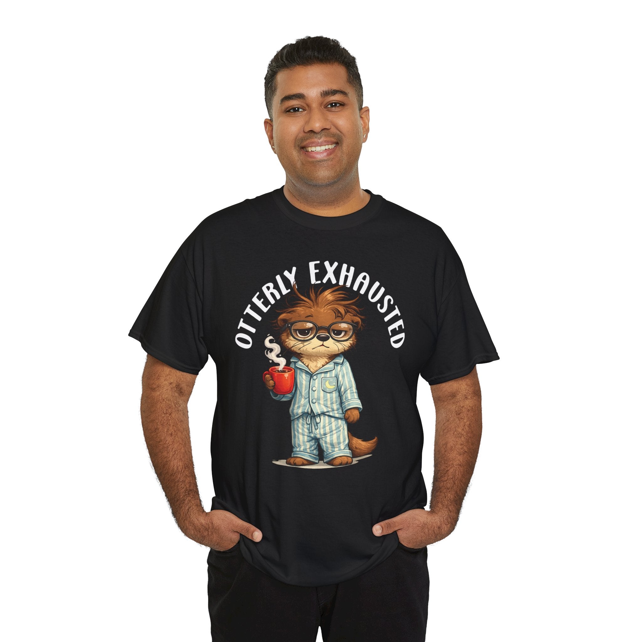 "Otterly Exhausted" Tee - Otter Series