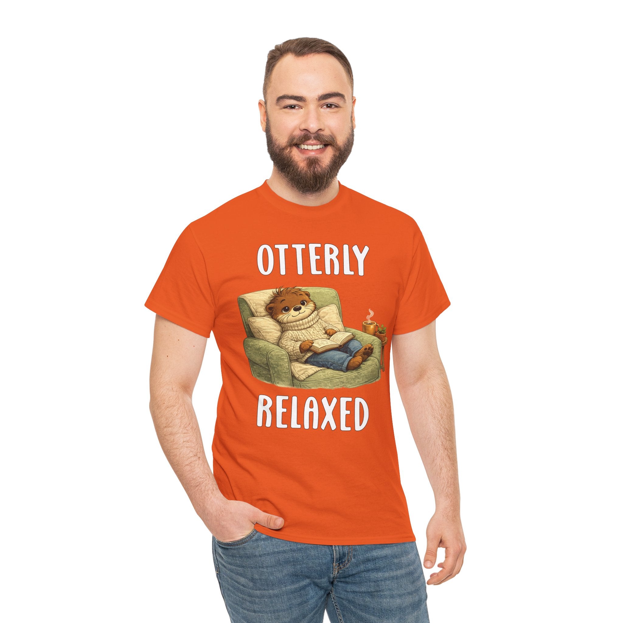 "Otterly Relaxed" Tee - Otter Series