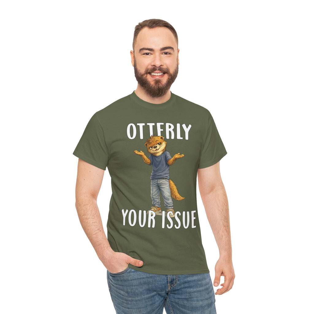 "Otterly Your Issue" Boy Tee - Otter Series