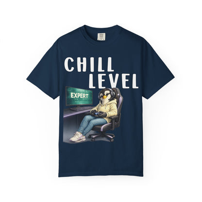 Chill Level Expert Girl T-shirt - Penguin Series