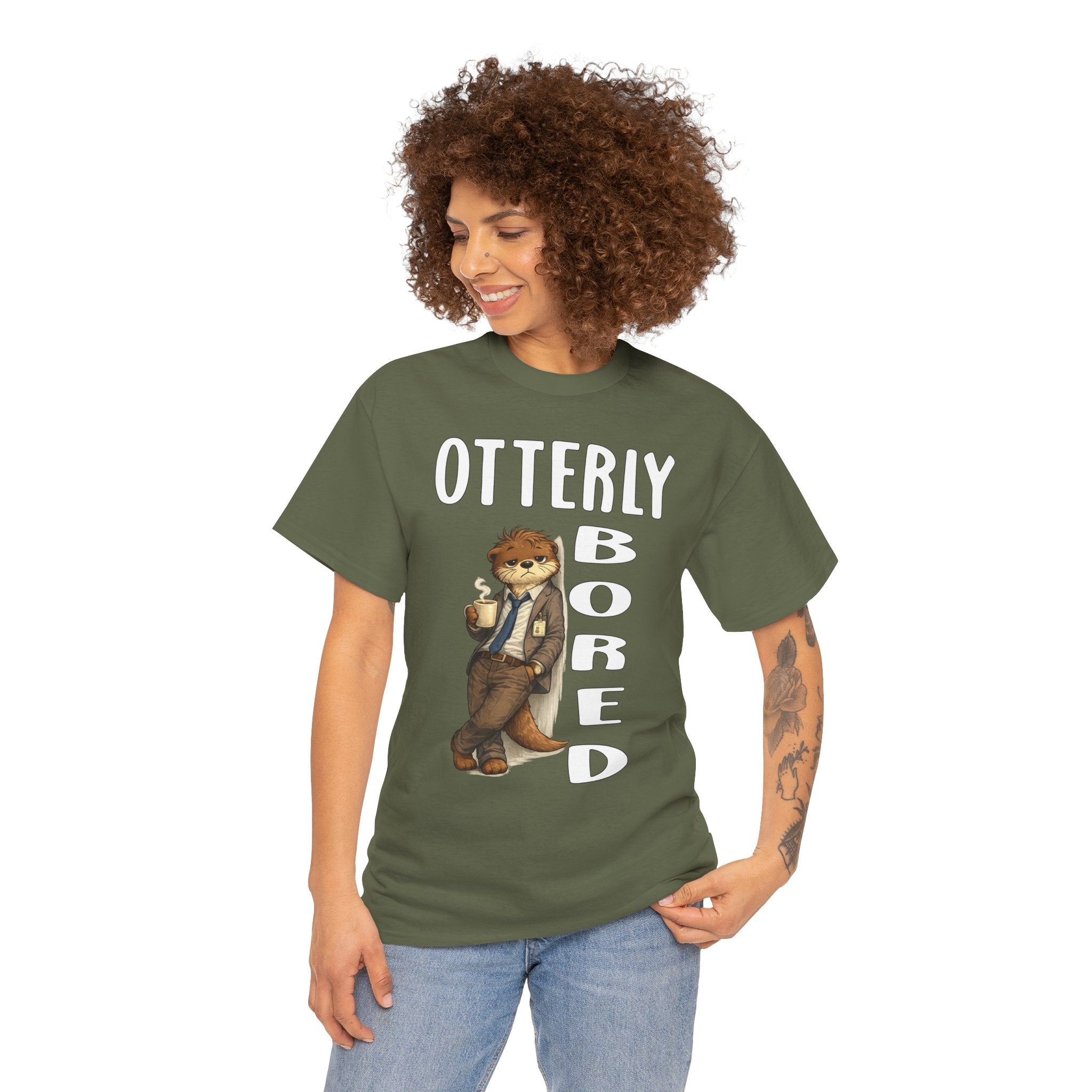 "Otterly Bored" Tee - Otter Series
