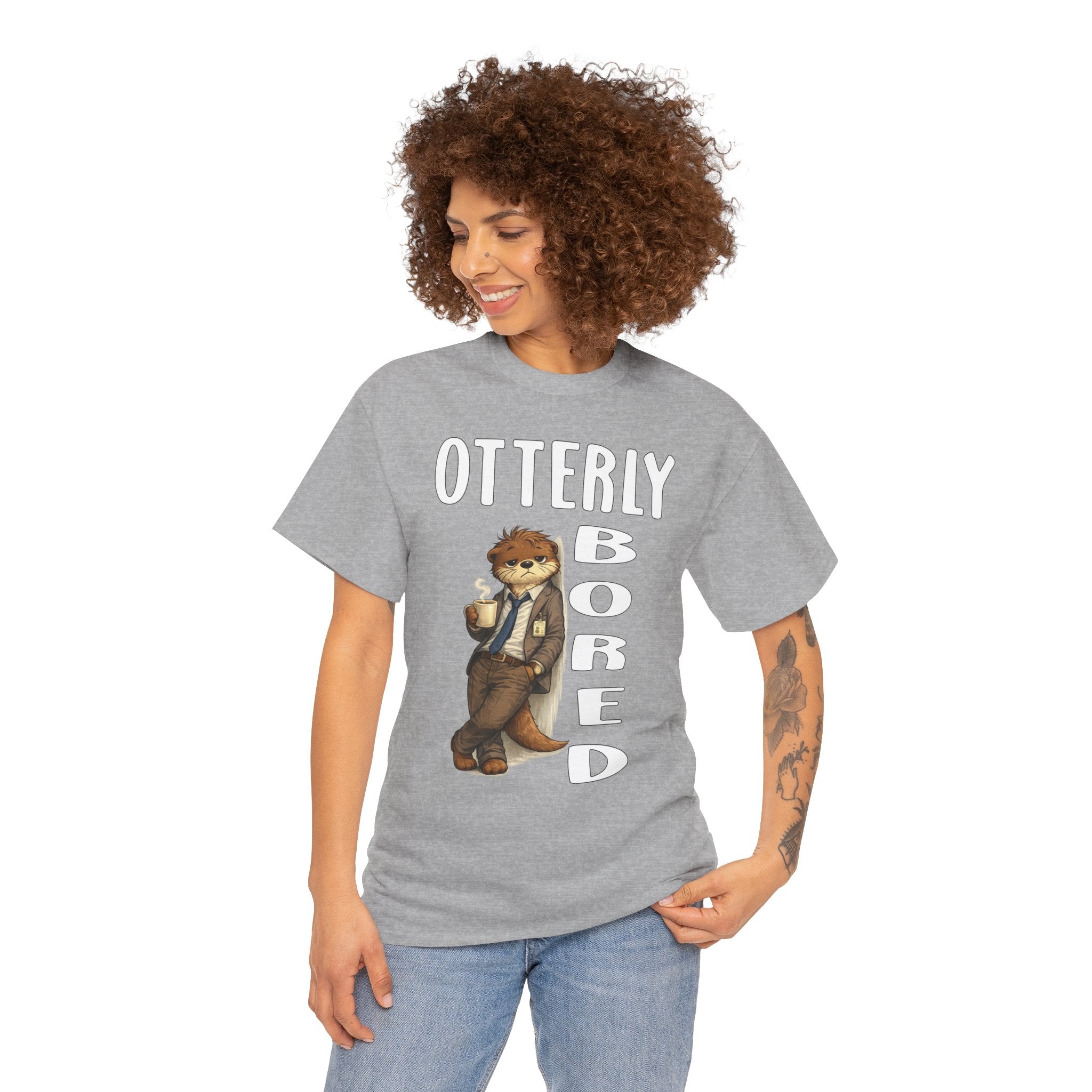 "Otterly Bored" Tee - Otter Series