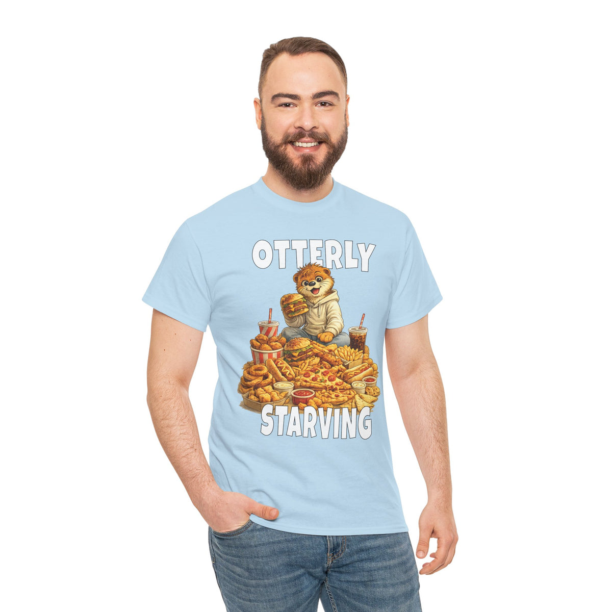"Otterly Starving" Tee - Otter Series