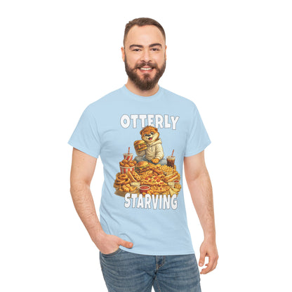 "Otterly Starving" Tee - Otter Series