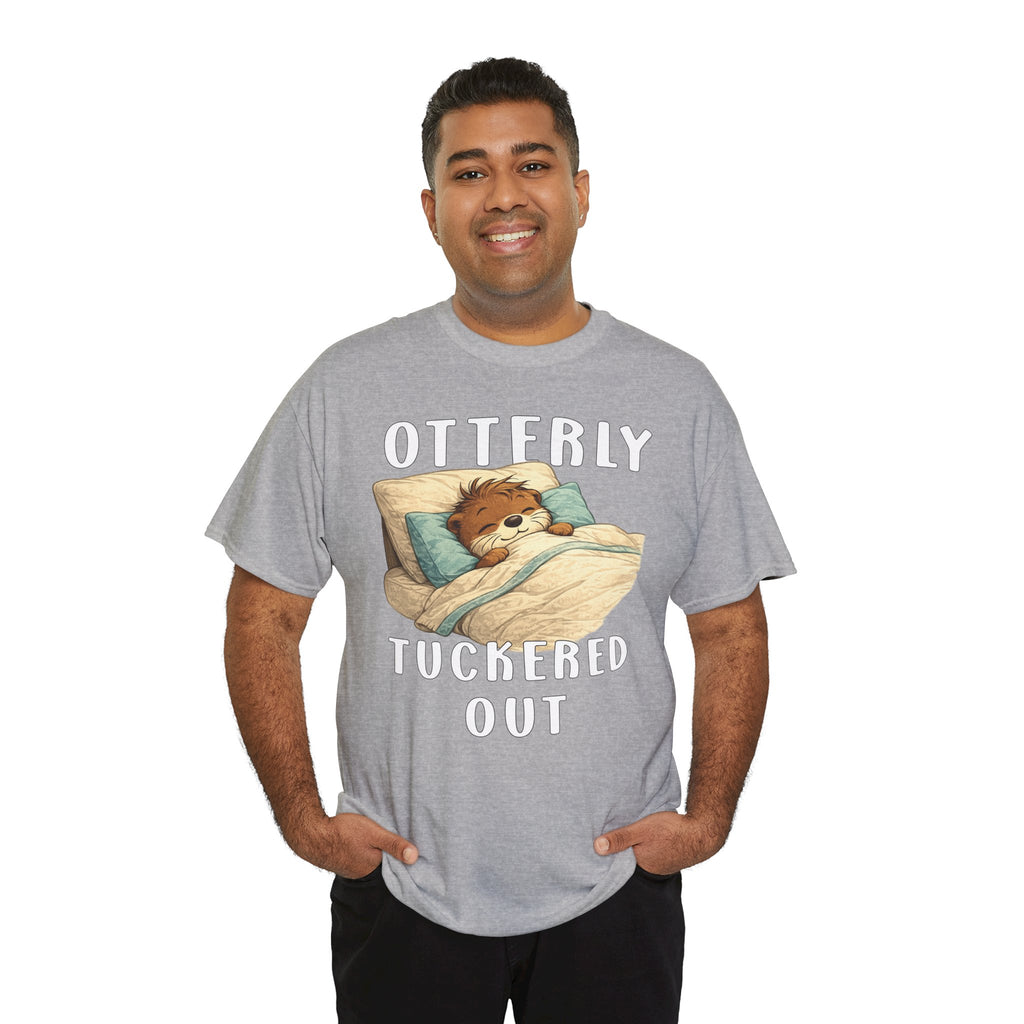 "Otterly Tuckered Out" Tee - Otter Series