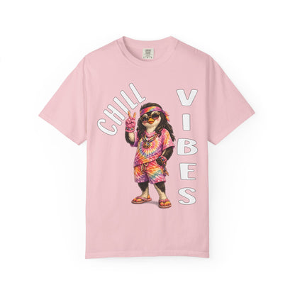 Chill Vibes Girl T-shirt - Penguin Series