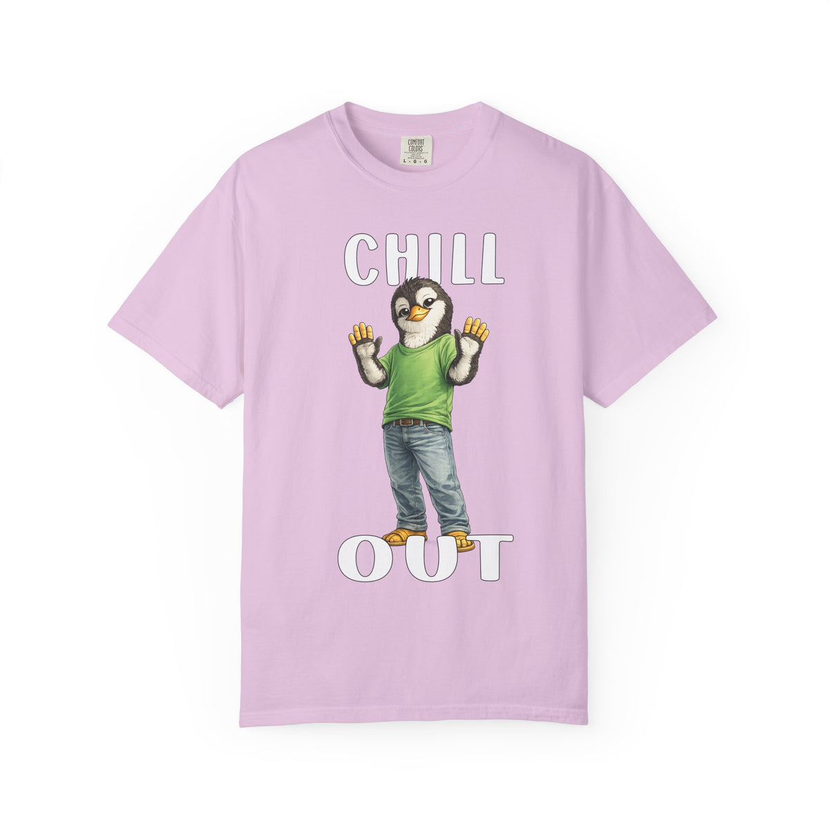 Chill Out Boy T-shirt - Penguin Series