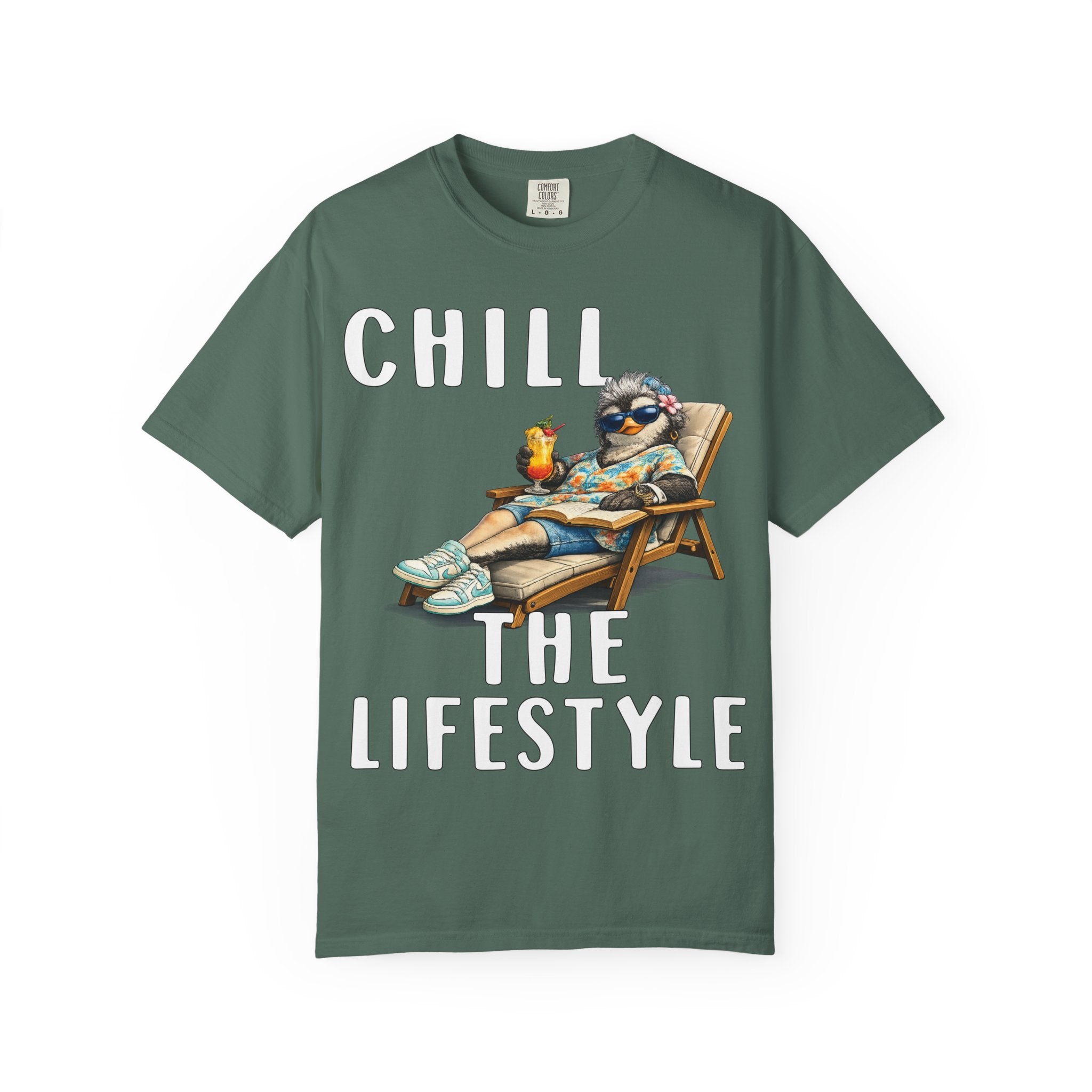 Chill The Lifestyle Grandma T-shirt - Penguin Series