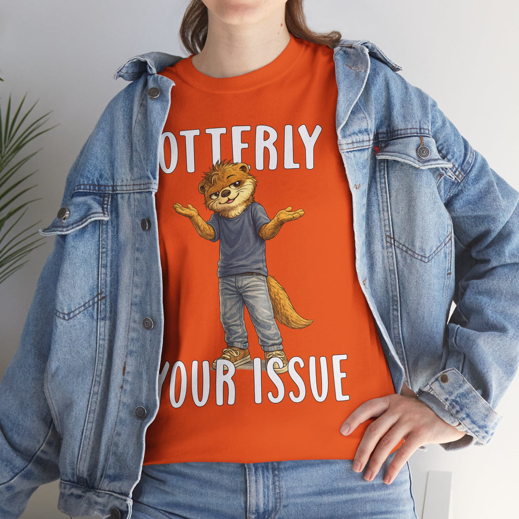 "Otterly Your Issue" Boy Tee - Otter Series