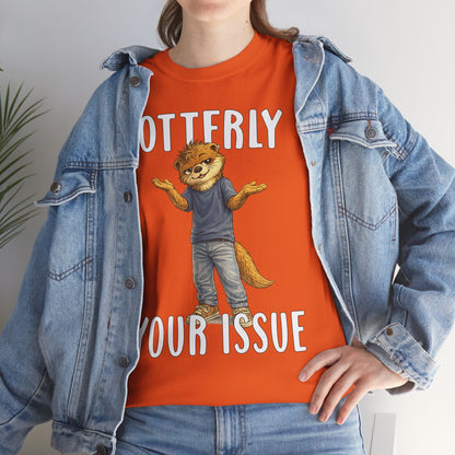 "Otterly Your Issue" Boy Tee - Otter Series