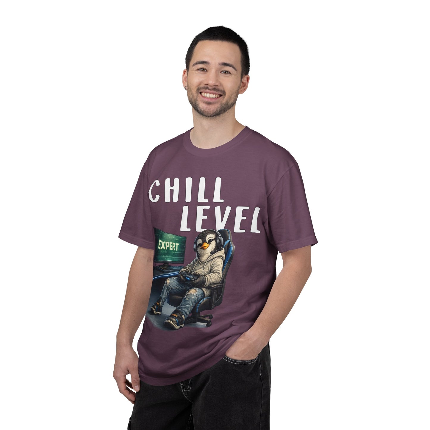 Chill Level Expert T-shirt - Penguin Series