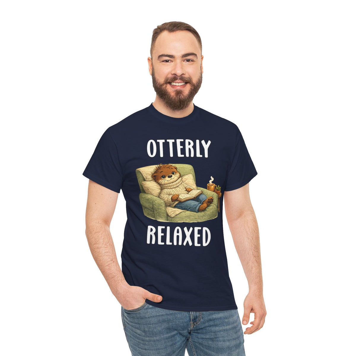 "Otterly Relaxed" Tee - Otter Series