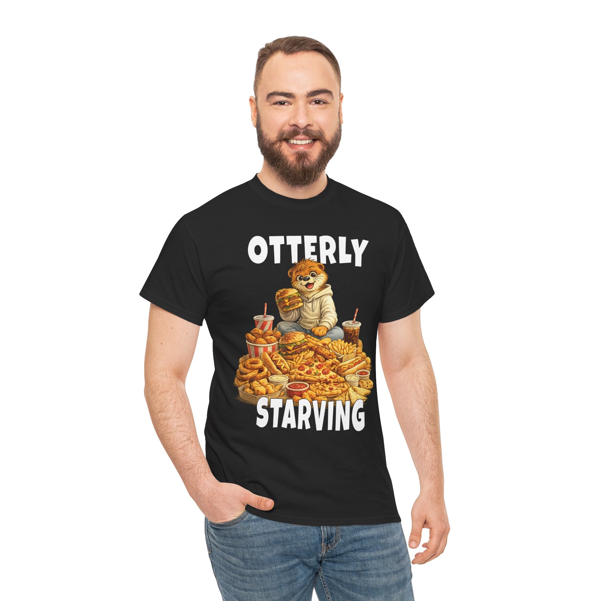 "Otterly Starving" Tee - Otter Series