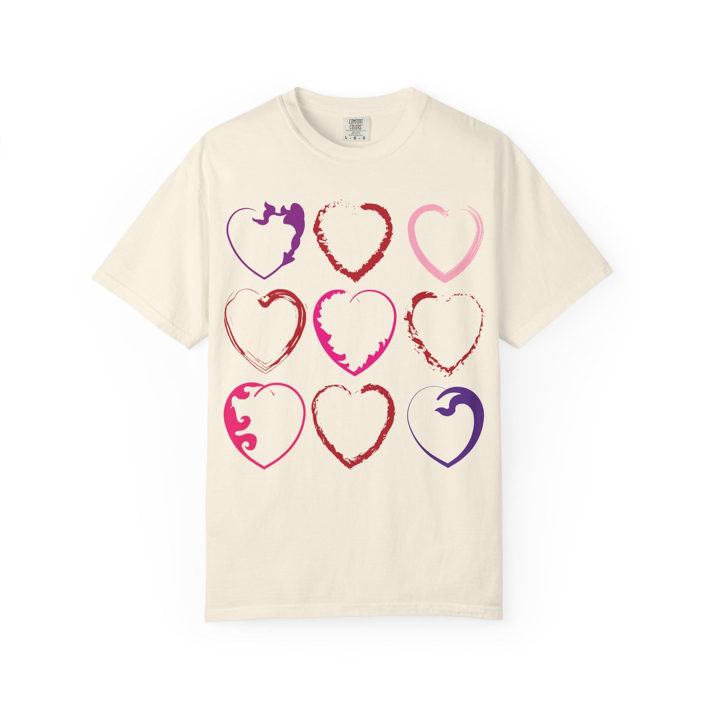 Nine Hearts Valentine's Day T-shirt
