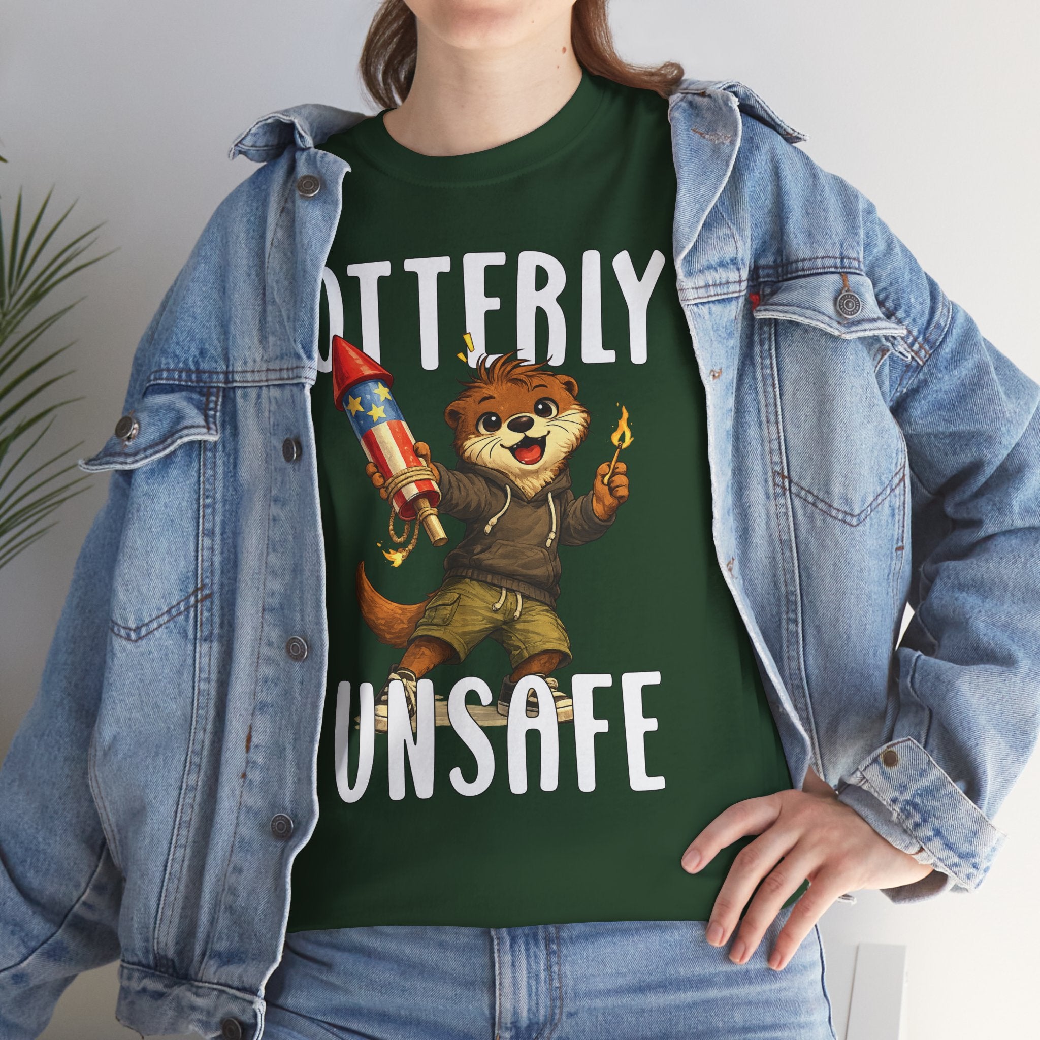 "Otterly Unsafe" Tee - Otter Series