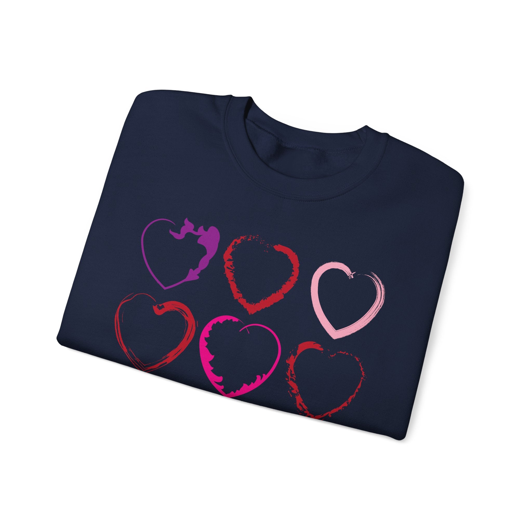 Nine Hearts Valentine's Day Sweatshirt