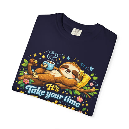 Tuesday - Procrastination Sloth Series T-shirt