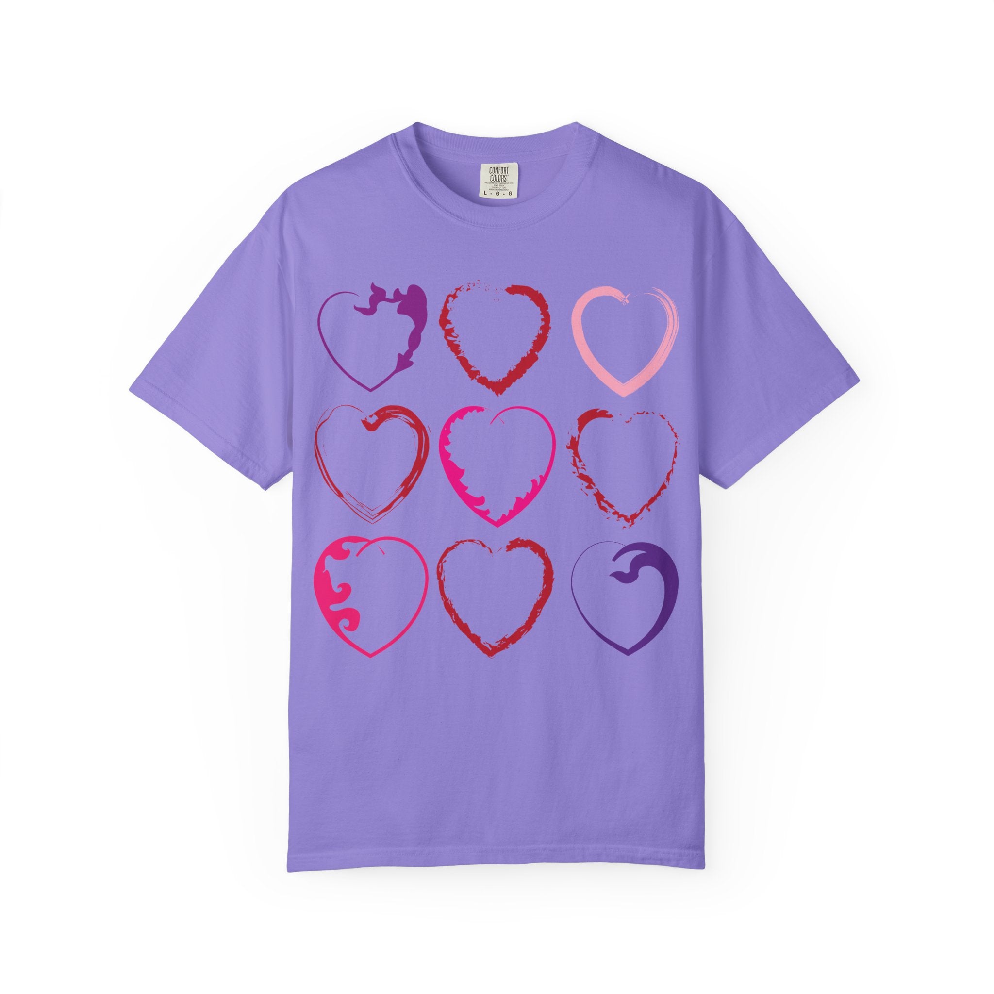 Nine Hearts Valentine's Day T-shirt