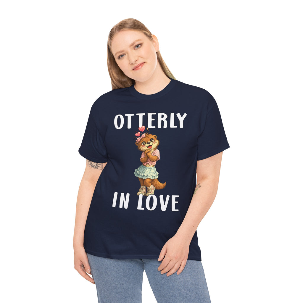 "Otterly In Love" Girl Tee - Otter Series