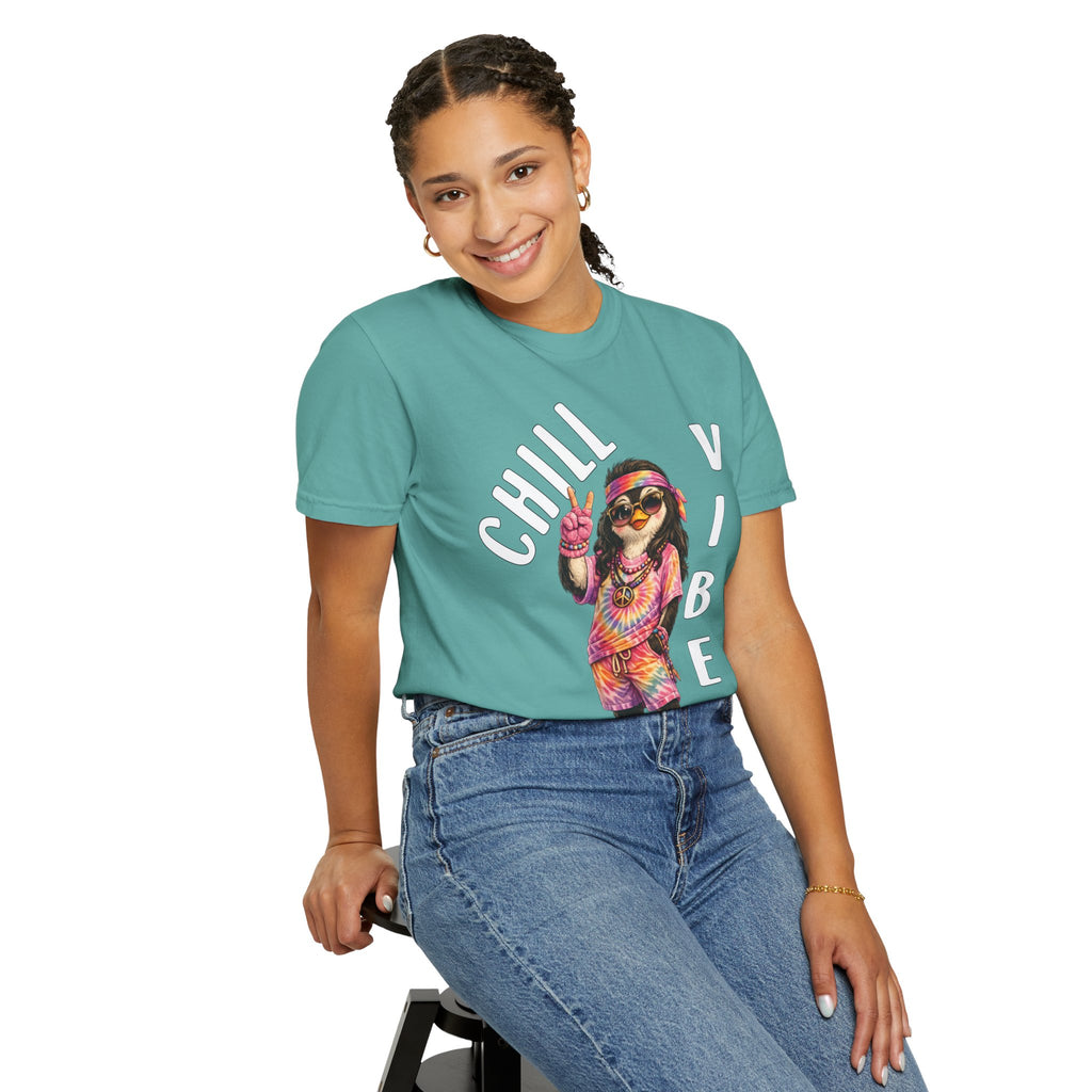 Chill Vibes Girl T-shirt - Penguin Series