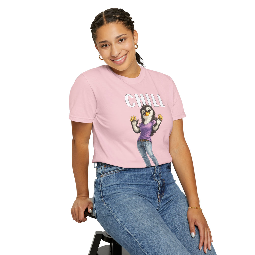 Chill Out Girl T-shirt - Penguin Series